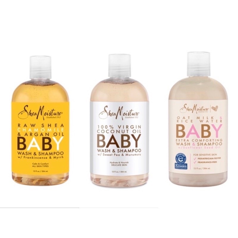 Sữa tắm gội toàn thân Shea Moisture Baby 384ml - Mỹ