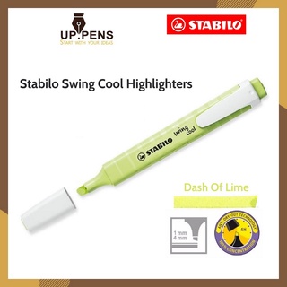 Bút highlight Stabilo Swing Cool Highlighter  - Màu xanh lá mạ natural (Dash of Lime)