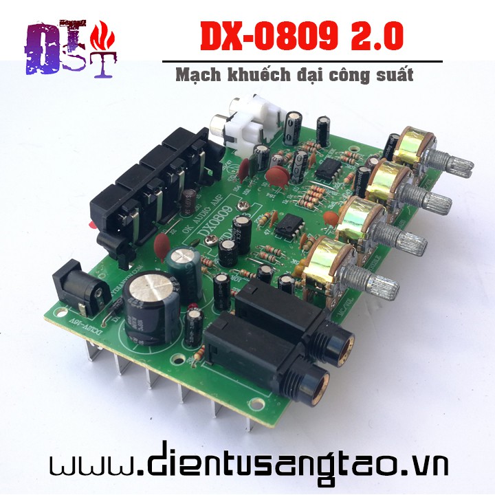 Mạch khuếch đại công suất DX-0809 2.0