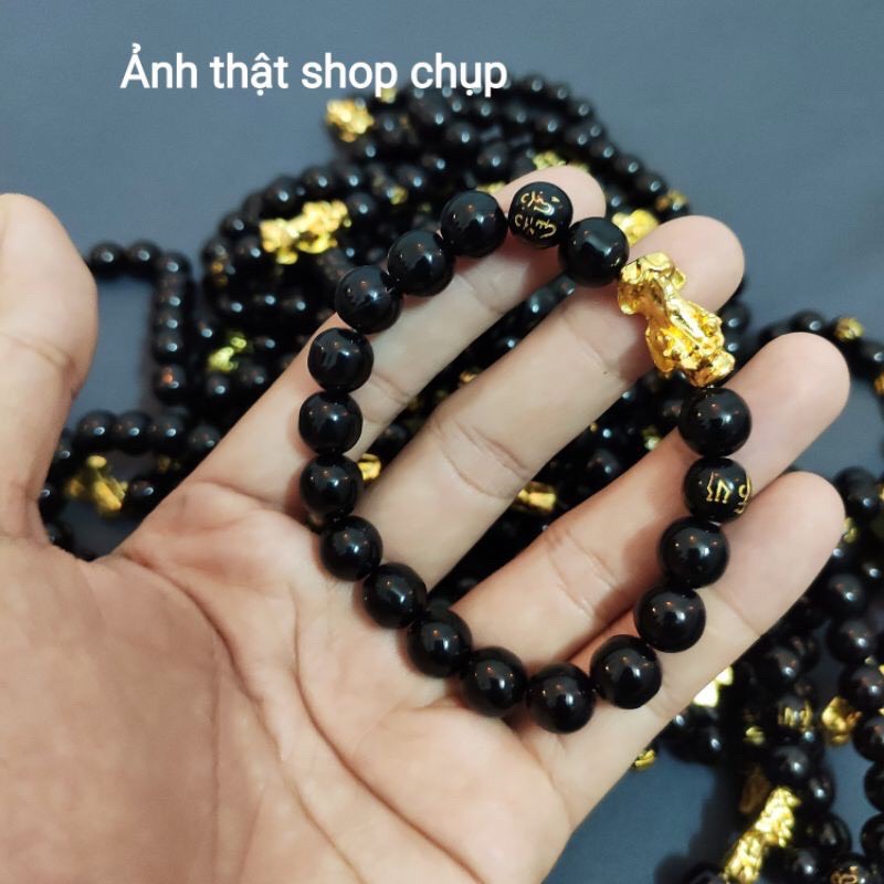 Vòng tay chuỗi hạt hình tỳ hưu 3D thời trang dành cho nam và nữ