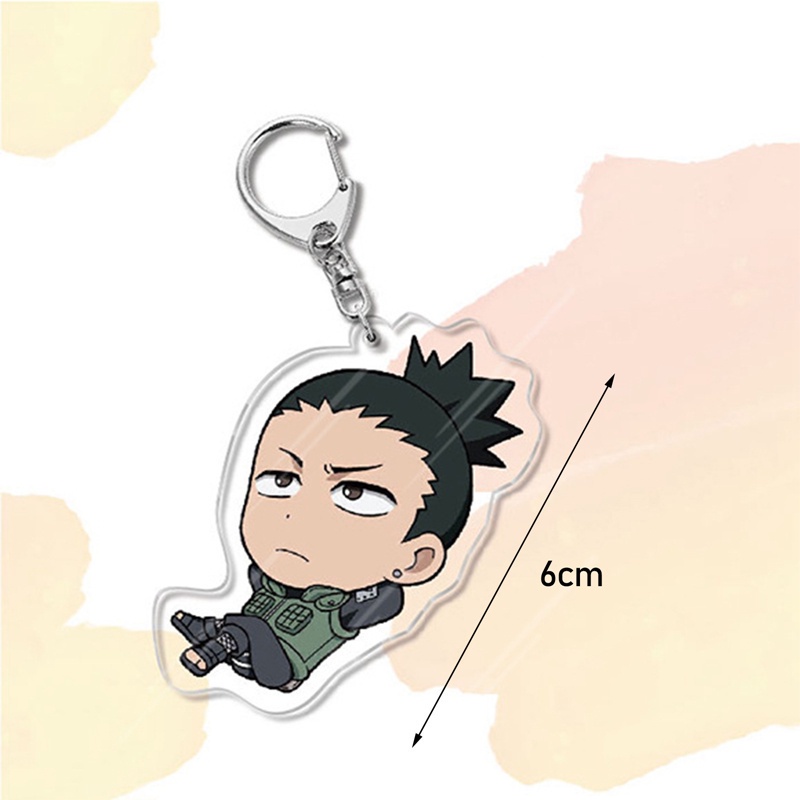 Tmdbyx Móc khóa acrylic hình nhân vật Uchiha Sasuke trong Naruto
