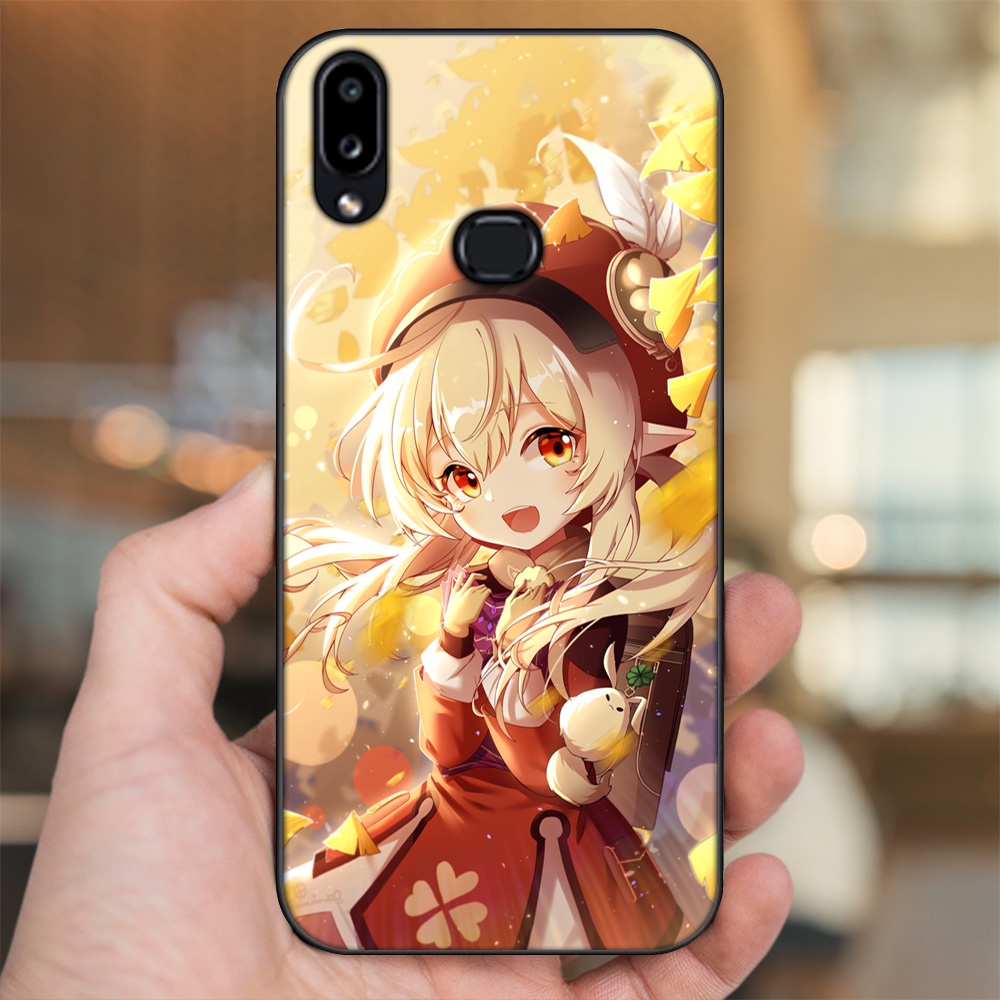 Ốp lưng Samsung A10S viền đen in hình Klee Genshin Impact