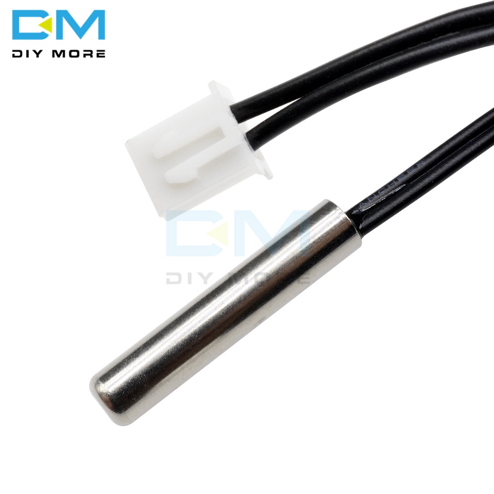 Dây Cáp Cảm Biến Nhiệt Độ Chính Xác W1209 0.3m 0.5m 1m 2m 3m Chống Thấm Nước NTC 3950 Cho Arduino ADC