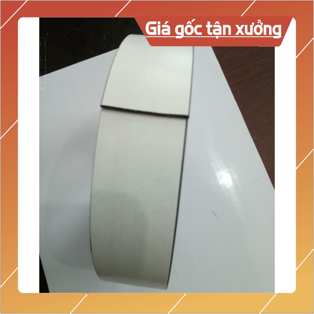 [Xả Kho] Nam châm dẻo cuộn W30x1,6x10000mm có băng keo hai mặt, dẫn hướng từ cho robot trong nhà xưởng
