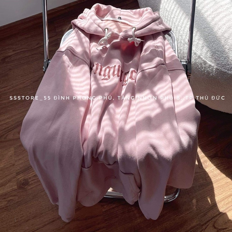 Áo hoodie Hồng GREE TC12