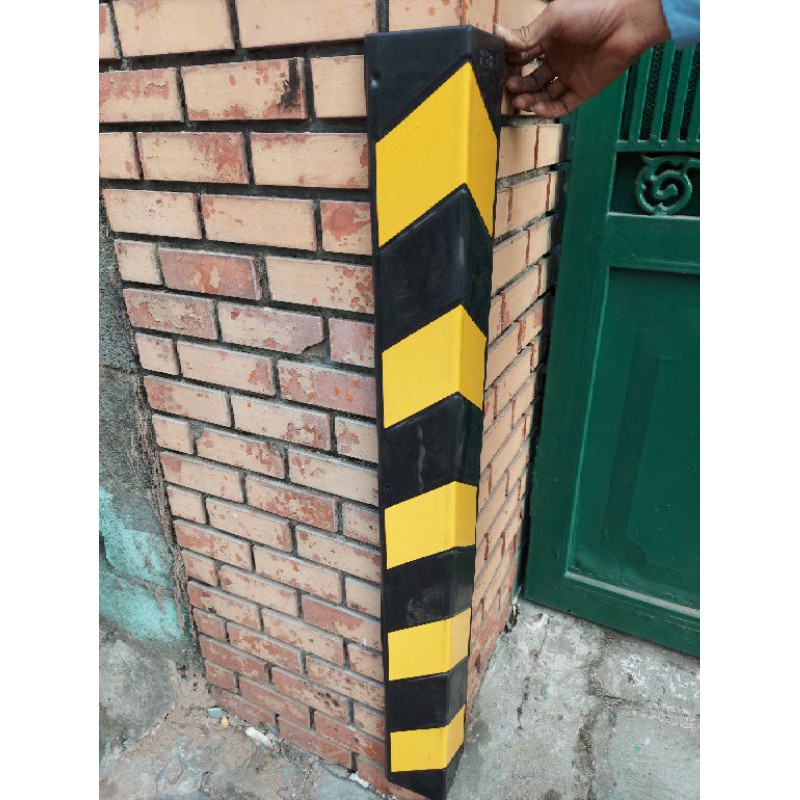 Thanh ốp cột cao su phản quang dài 1m - 0.8m - 0.6m -0.2m x rộng 10cm x dày 1cm