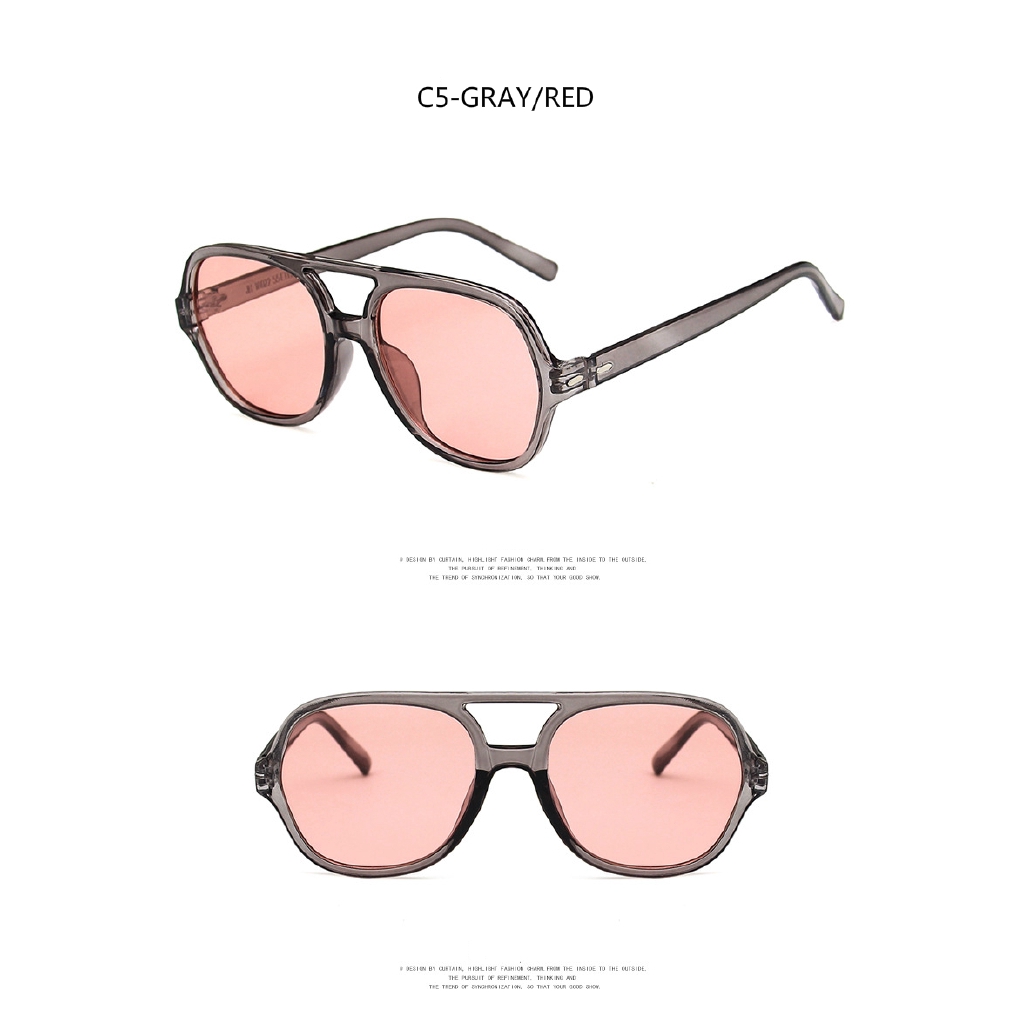 Kính Mát Tròn Phong Cách Âu Mỹ 2020