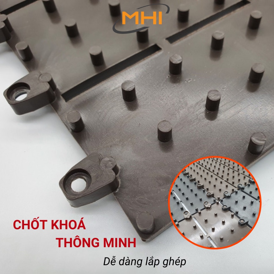 Vỉ nhựa lót sàn MHI - SPECIAL - Vật liệu lát sàn ban công, bể bơi, sân vườn, sân thượng, quán cafe...