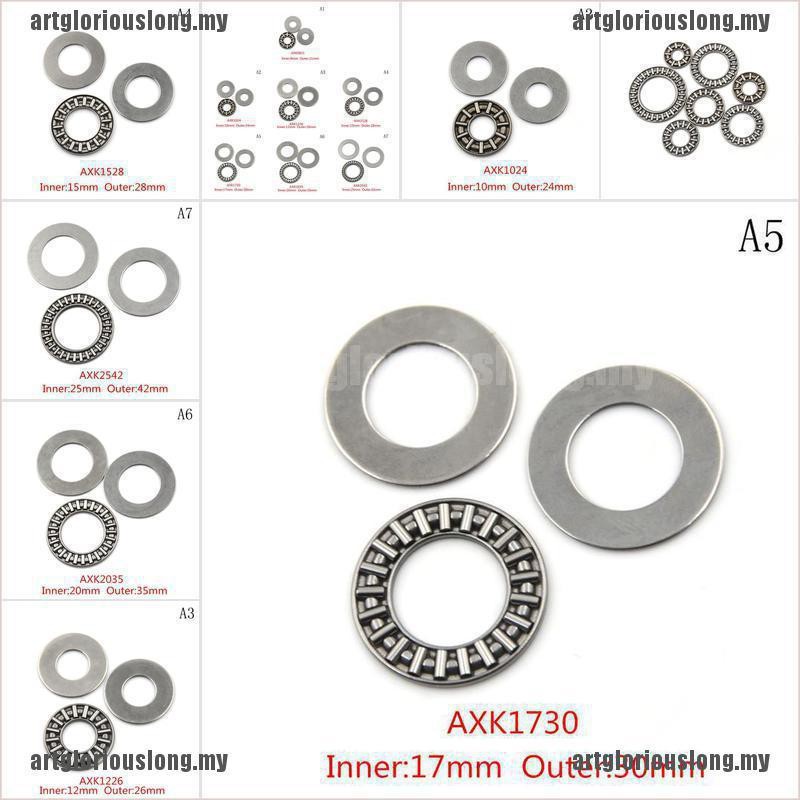 Vòng Bi Lăn AXK0821 - AXK2542 Kèm Hai Vòng Đệm