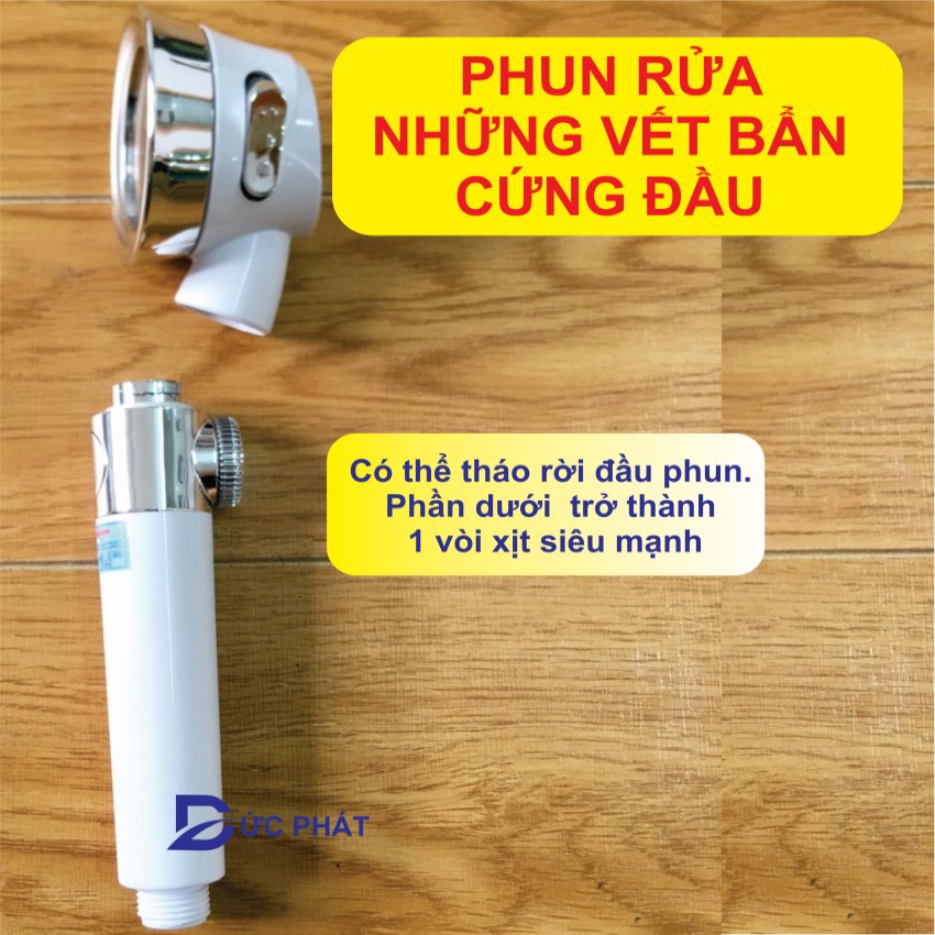 Vòi sen tăng áp điều chỉnh chế độ đa chức năng - vòi hoa sen tăng áp thế hệ mới nhất [Ảnh Thật]