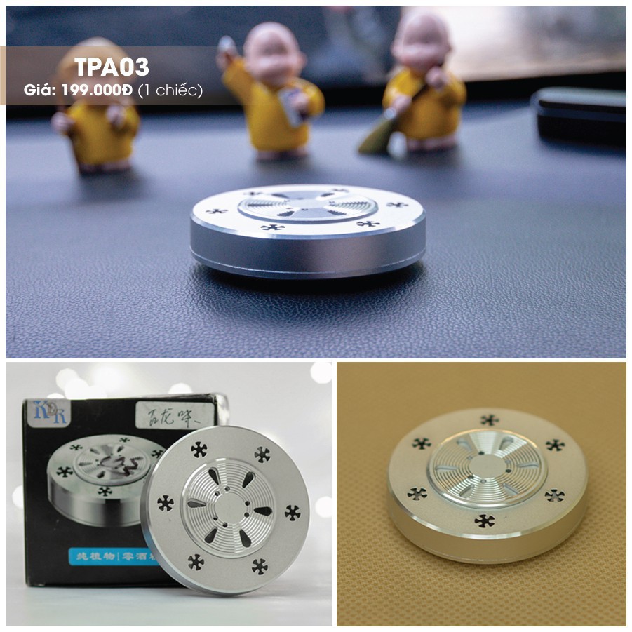 Hộp đựng sáp thơm để trên xe ô tô, xe hơi