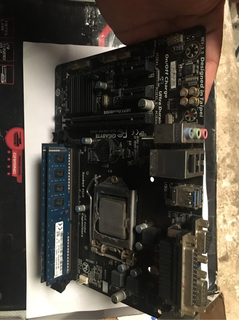 Combo main gigabyte H81 + g3420