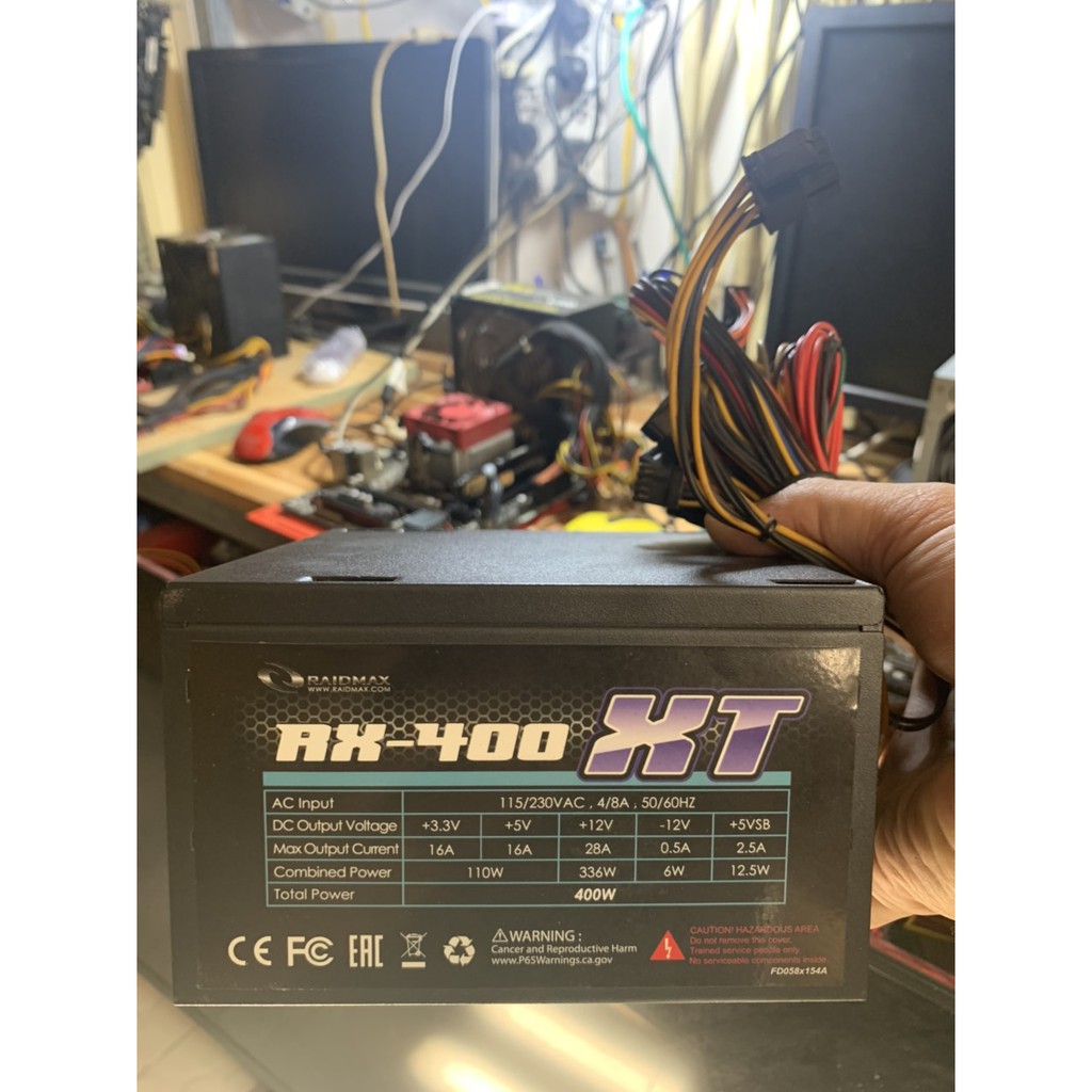 PSU N Guồn 300W-350W-400W-450W Hiệu G400-Acbel - CM - Hunkey Và Antec - Back.Sir - Vi Tính Bắc Hải