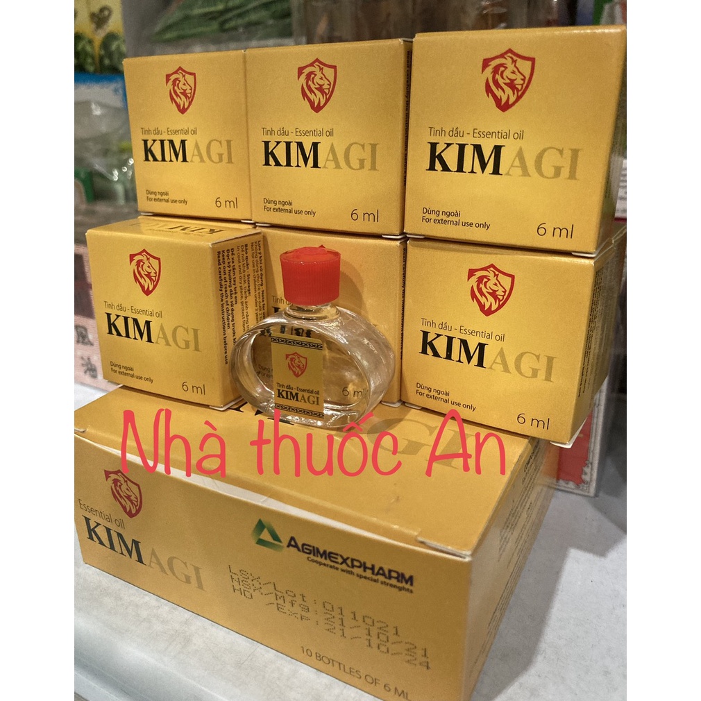 Dầu gió kim AGI - Chai 6ml