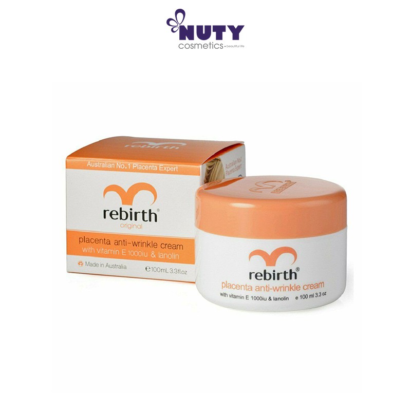 Kem Dưỡng Da Chống Lão Hóa Nhau Thai Cừu Rebirth Placenta Anti-Wrinkle Cream (100ml)