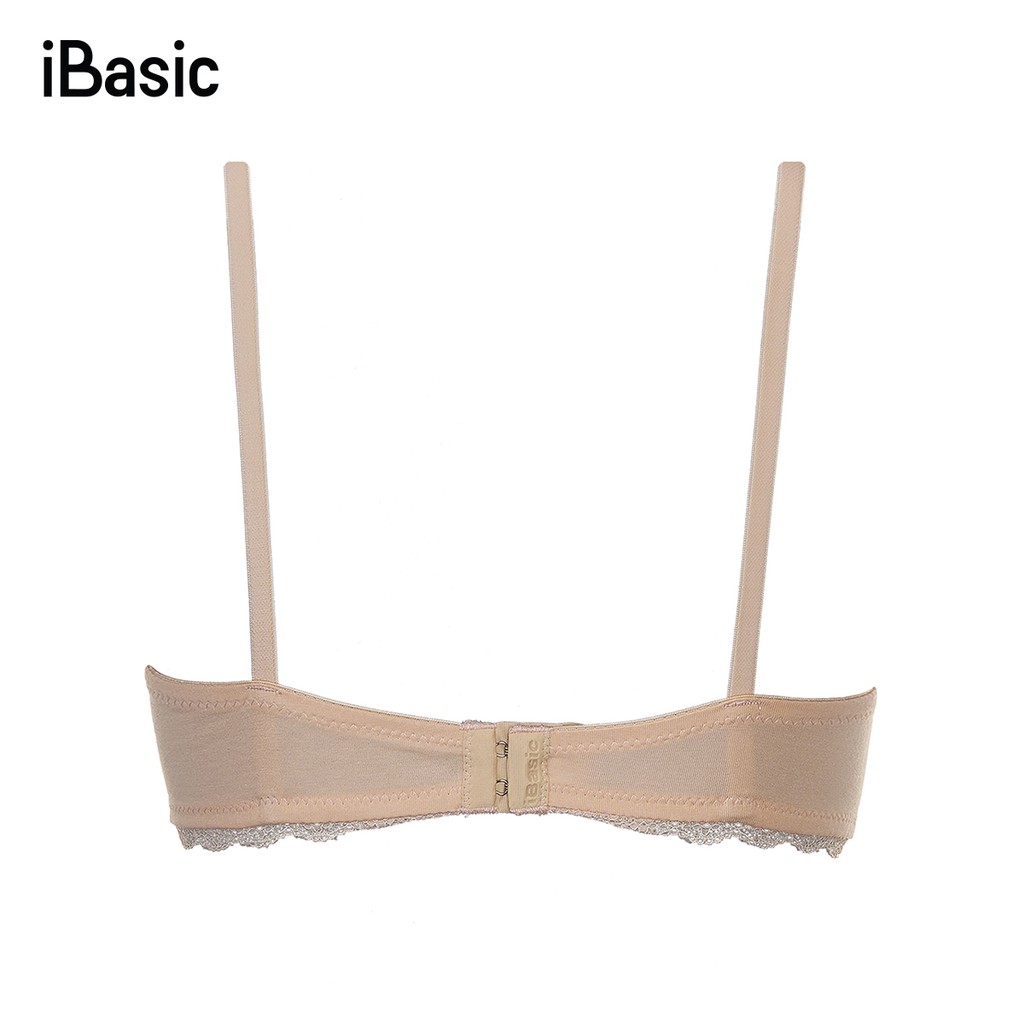 Áo ngực không gọng phối ren iBasic BRAY052