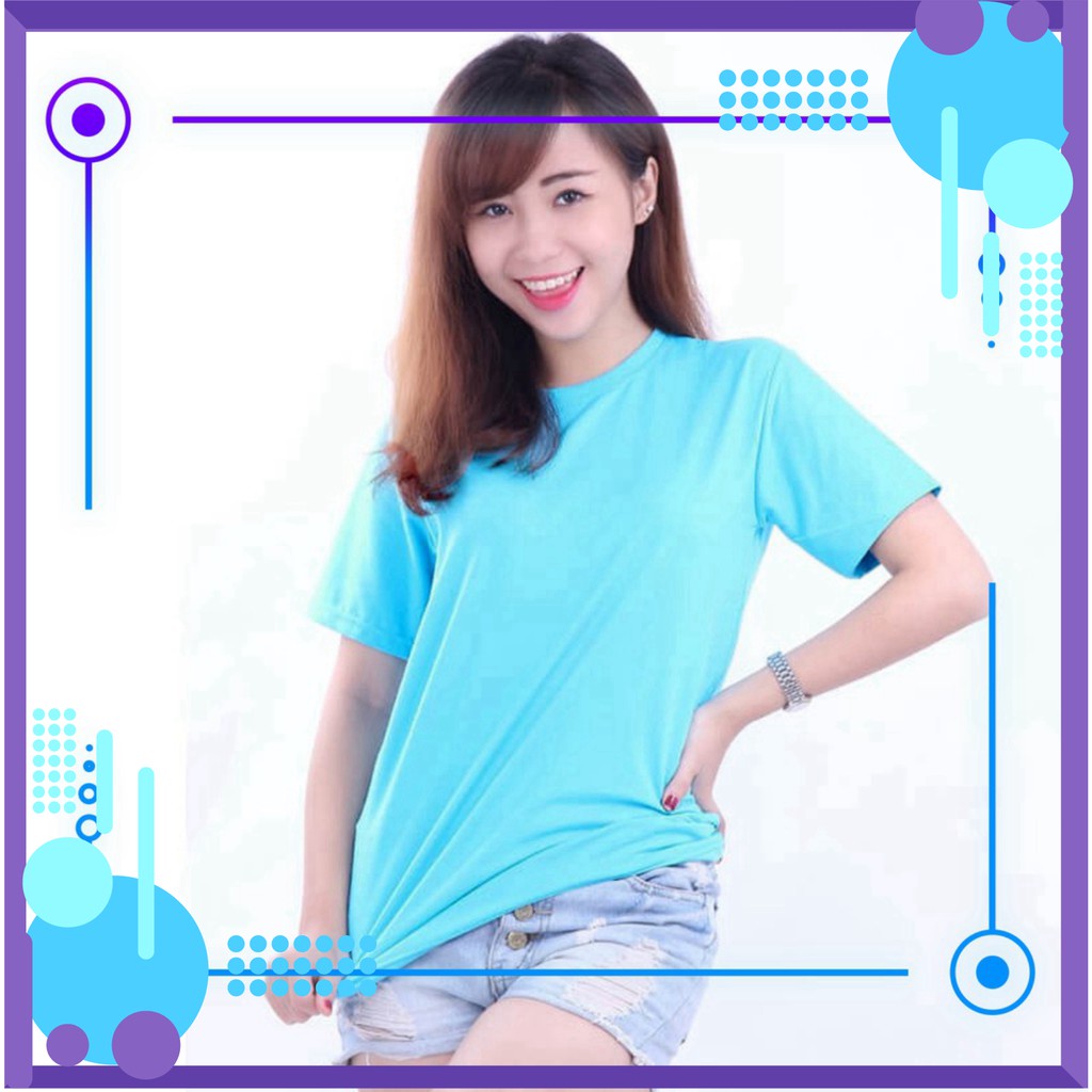 Áo Thun Xanh Ngọc Giá Rẻ Cho cả nhà - Áo thun giá rẻ AT01