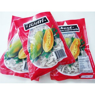 Đu đủ sấy dẻo xí muội - 40g - Thái