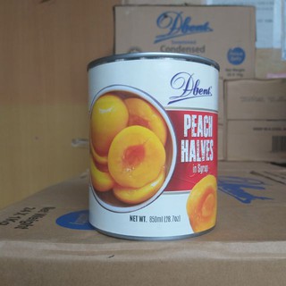 Đào Lon Peach Halves In Syrup 850Gr