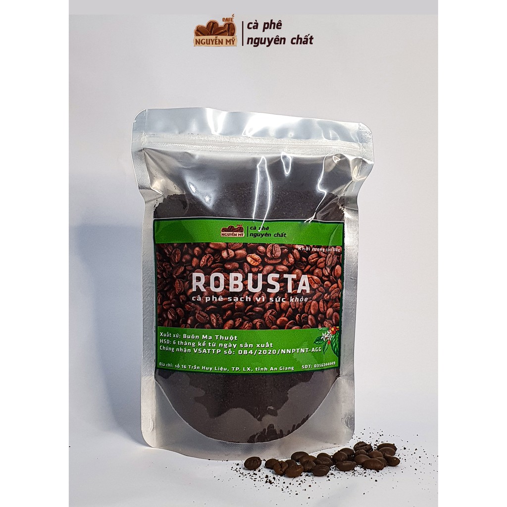 Cà phê Robusta, vối xay, pha phin, bột nguyên chất 100% ít bơ loại 250g - 1Kg | BigBuy360 - bigbuy360.vn
