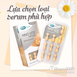 NNO VITE DẠNG VỈ 30 viên nang mềm giúp trắng da trắng sáng