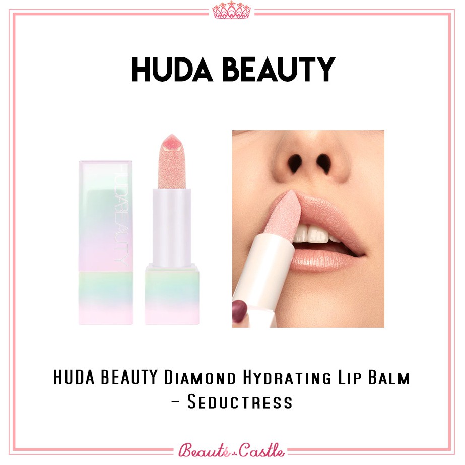 (Hàng Mới Về) Son Dưỡng Môi Huda Beauty Màu Kim Cương