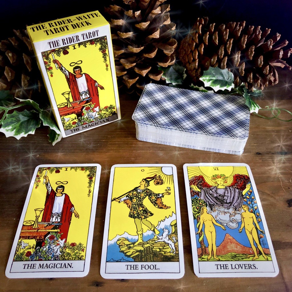 Bài Bói Tarot The Rider Waite Deck – Chọn Size – Tặng Kèm Túi Đựng Bài Chính Hãng miDoctor