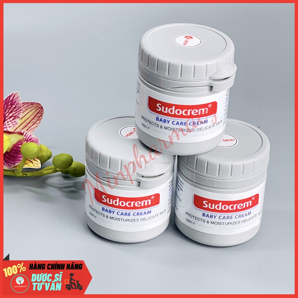 KEM CHỐNG HĂM TÃ SUDOCREM BABY CARE CREAM Hộp 60g - Minpharmacy