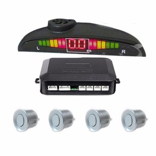 Cảm biến lùi 4 mắt ô tô cảnh báo va chạm, lùi xe an toàn, đầy đủ màu sắc