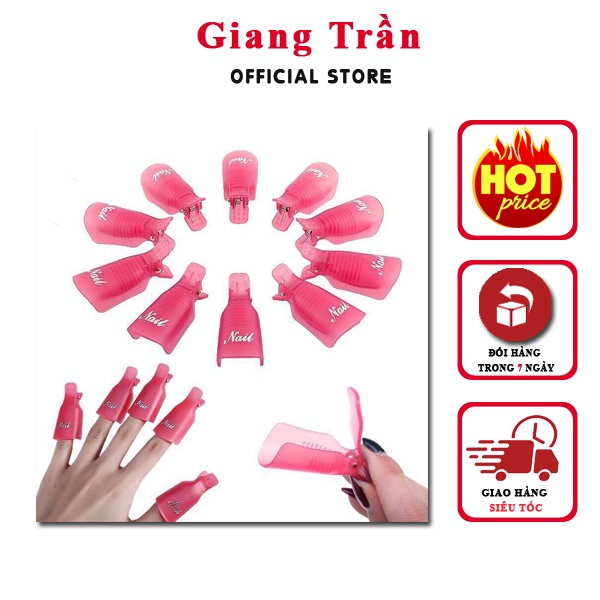 Kẹp ủ tay - dụng cụ nail tiện lợi