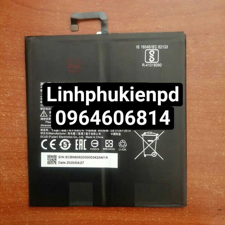 Vhbw Batteria Compatibile Per Xiaomi Mi Pad 4 E Mi Pad 4 WiFi – 5800mAh, 3.8V, Li-Poly, Sostituisce BN60