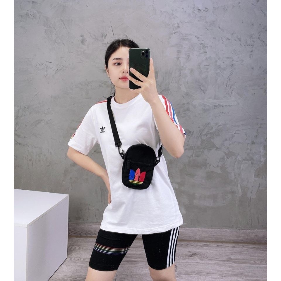 [ Combo 3D Simple ] Mũ / Túi Đeo Chéo Adidas 3D ESSENTIAL WAIST BAG - GD4723 / FT4741 | XUẤT DƯ XỊN 100% - ẢNH THẬT