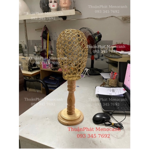 manocanh đầu lưới xi vàng đồng đội nón xịn sò