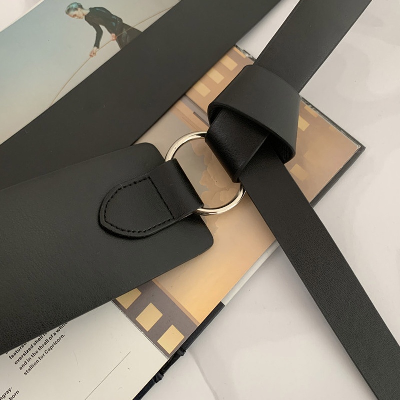 Thắt Lưng Bản Rộng Co Giãn Có Khóa Cổ Điển Cho Quần Jean