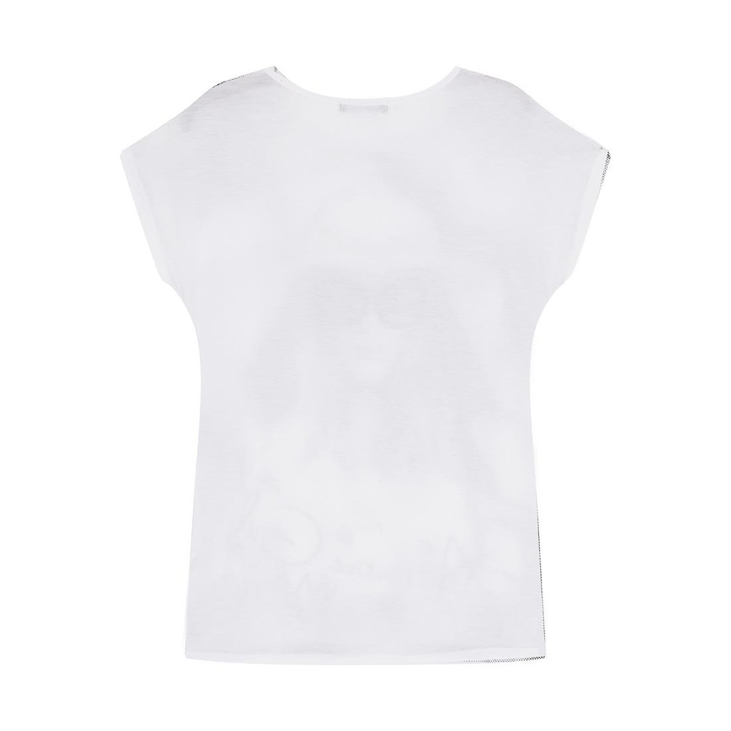 Áo phông nữ form rộng Orange Factory Hàn Quốc EQK8L360WSW