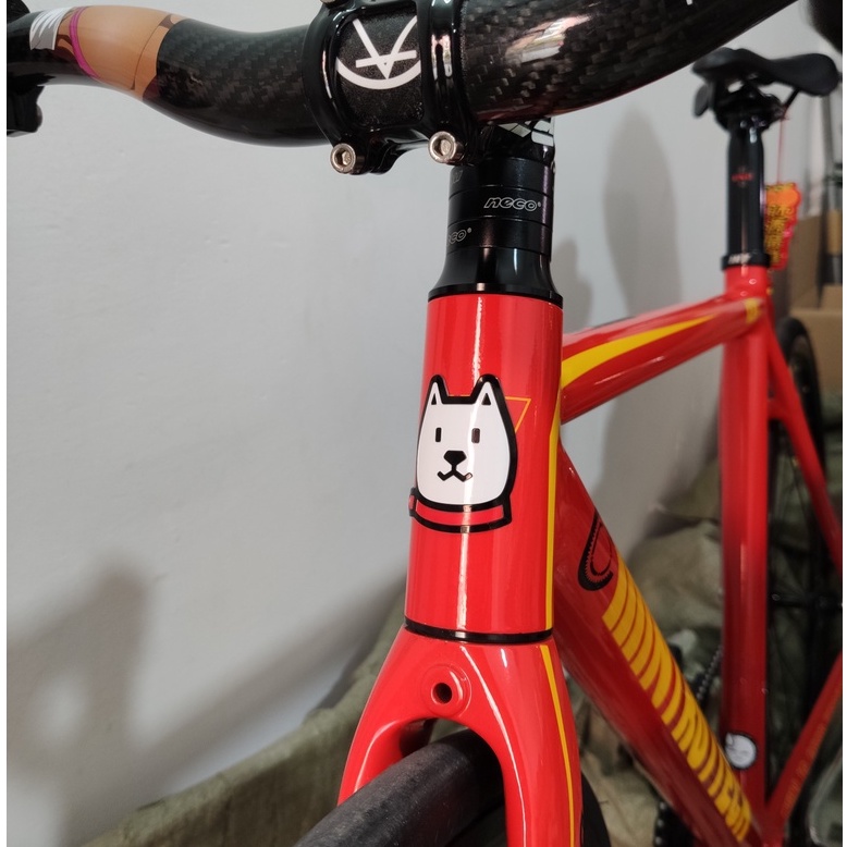 Miếng dán trang trí khung xe đạp leo núi bằng kim loại mềm chống thấm nước