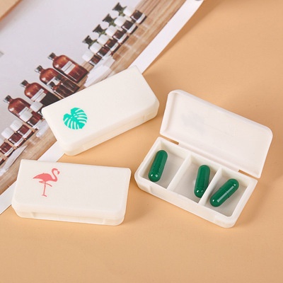 Hộp thuốc ba ngăn siêu nhỏ GD0458