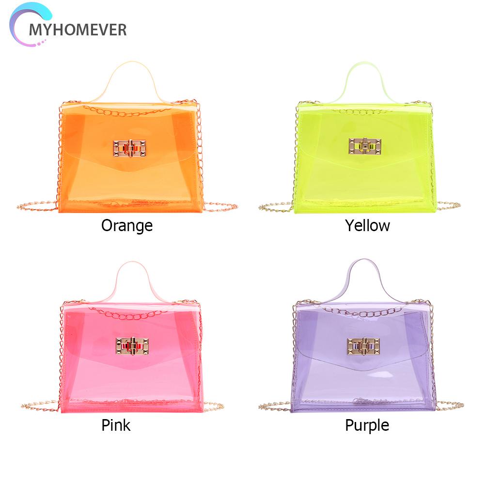 Túi xách trong suốt thời trang mùa hè cho nữ