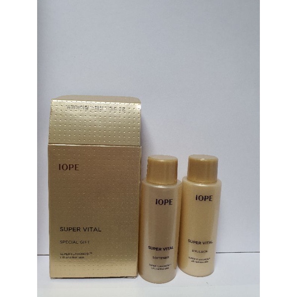 IOPE (Hàng Mới Về) Bộ 9 Sản Phẩm Chăm Sóc Da Vital (18Ml + Lotion 18ml)