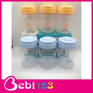 Bộ 3 bình trữ sữa Babuu Nhật Bản 120ml cho mẹ và bé