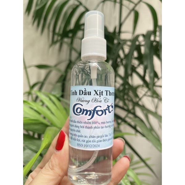 Chai xịt Comforts 100ml thơm quần áo lưu hương lâu đánh bay các loại mùi hôi