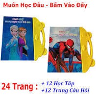 Sách nói thông minh điện tử song ngữ Anh-Việt  cho bé đọc hát kể chuyện, cho bé học tiếng anh- tiếng việt - toán.