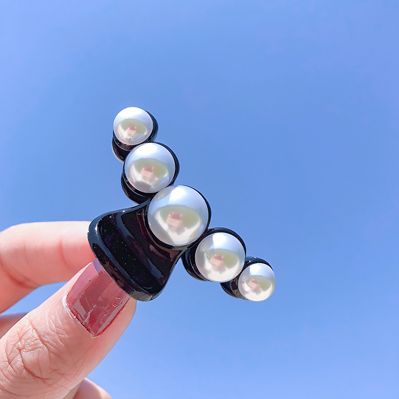 Kẹp Tóc Hợp Kim Đính Ngọc Trai Giả Xinh Xắn Cho Nữ