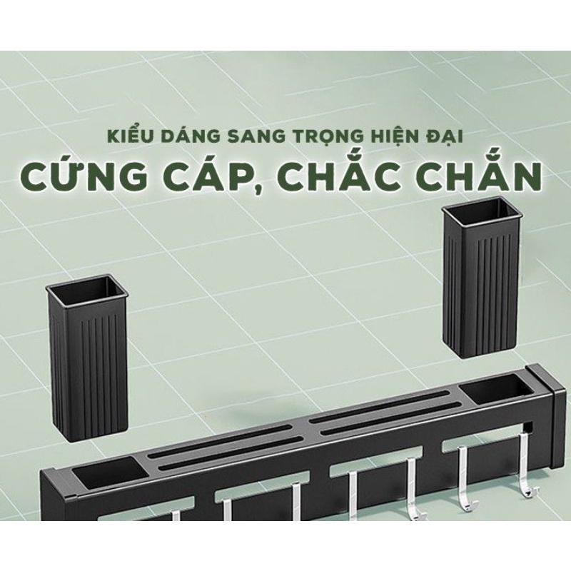 Giá treo dao thớt kéo, giá treo dụng cụ nhà bếp