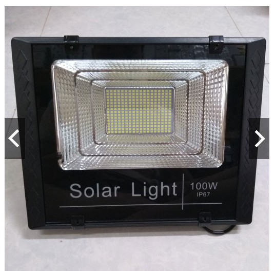 100W-ĐÈN NĂNG LƯỢNG MẶT TRỜI SOLAR LIGHT, công nghê chống nước IP67, chế độ ánh sáng tự động có điều khiển từ xa