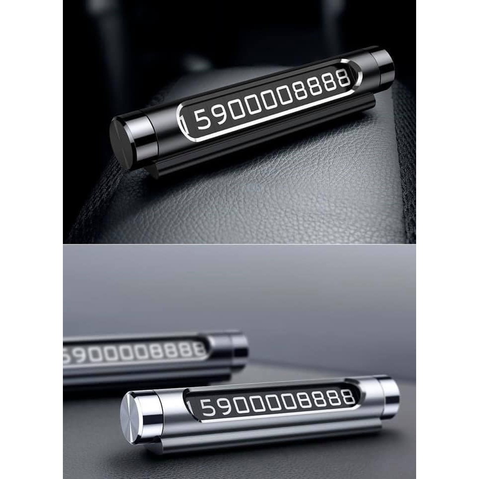 Bảng Số Điện Thoại-Ô Tô-Chính Hãng-Cao Cấp-Baseus-ACNUM-01