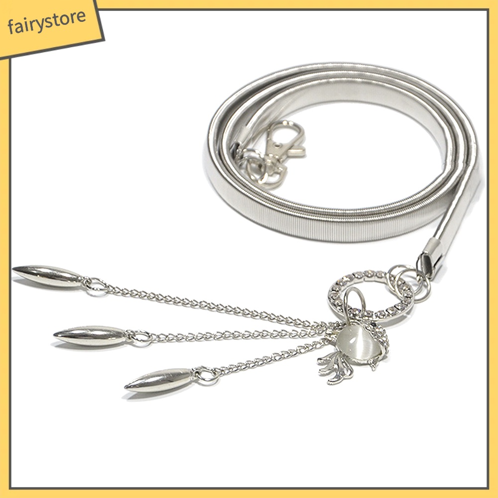 Thắt lưng đính đá hình cá vàng cho nữ