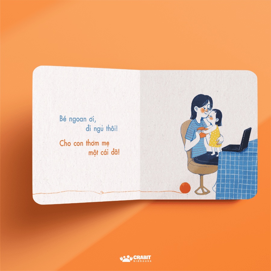 Sách - Đi ngủ nào bé ngoan ơi - Combo 3 cuốn cho bé từ 3 tháng tuổi kèm túi đựng