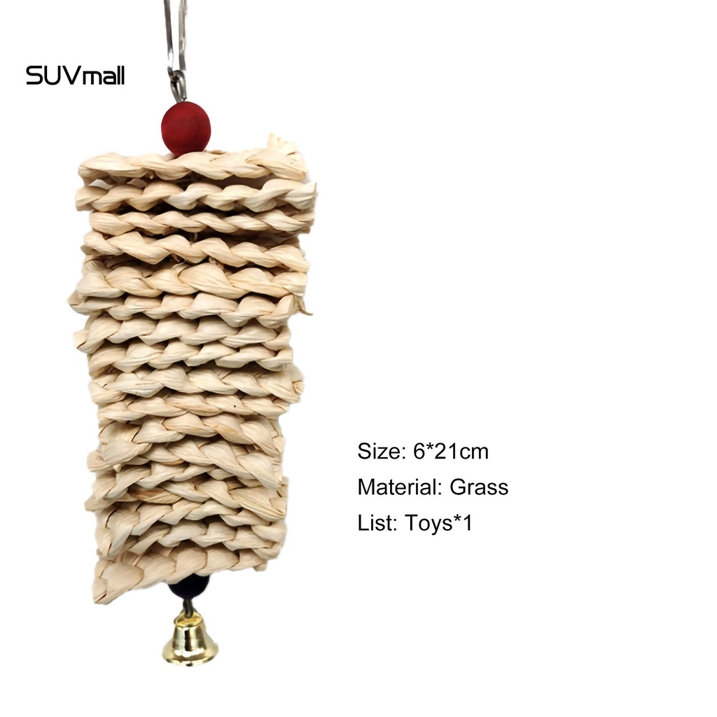 Đồ chơi nhai gặm giảm căng thẳng cho chim vẹt