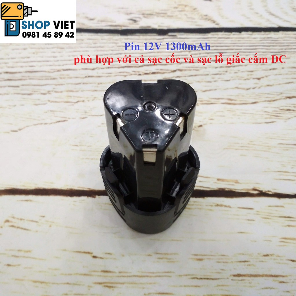 SV Pin liion 12V công suất cao cho máy khoan pin